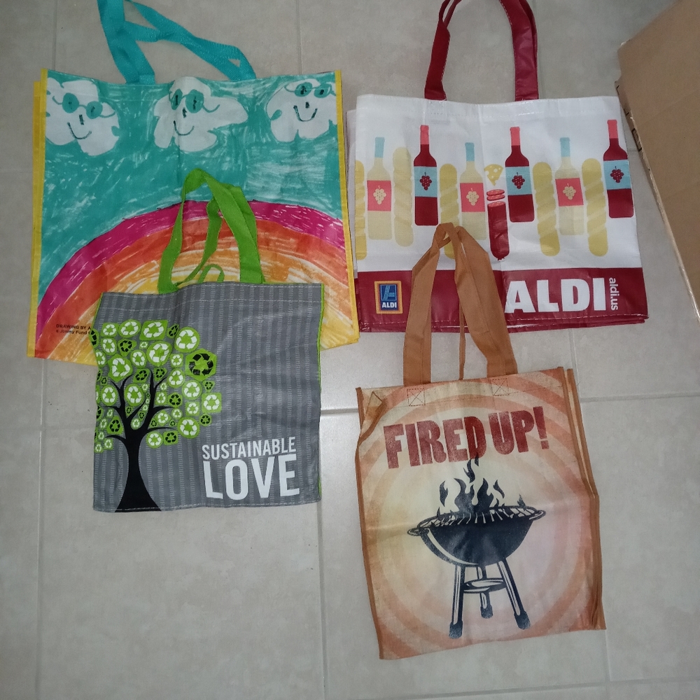 Reusable shopping bags